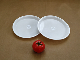 Plitki plastični tanjir za jednokratnu upotrebu