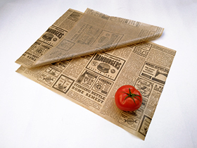Veliki kraft, novinski/newspaper omotni papir za burger i brzu hranu