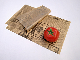 Mali kraft novinski/newspaper omotni papir za burger i brzu hranu