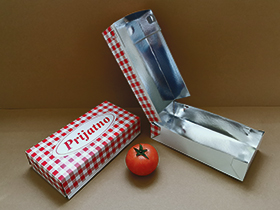 Lakirana kutija u karo dezenu za pečenje i ro�tilj 1 kg